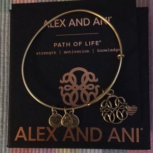 Alex and ani path of life in gold